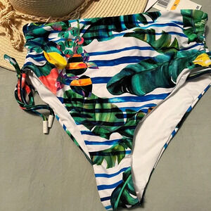 Swim bottom tropical new